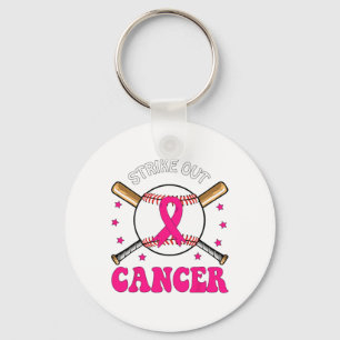 Chaveiro Riscar o Cancer da mama Bysebyll Fita Rosa
