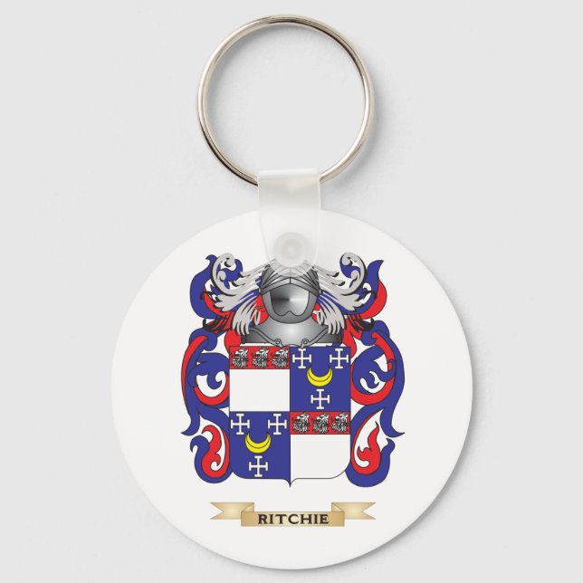 Chaveiro Ritchie Casaco de Braços (Crest Familiar) (Frente)