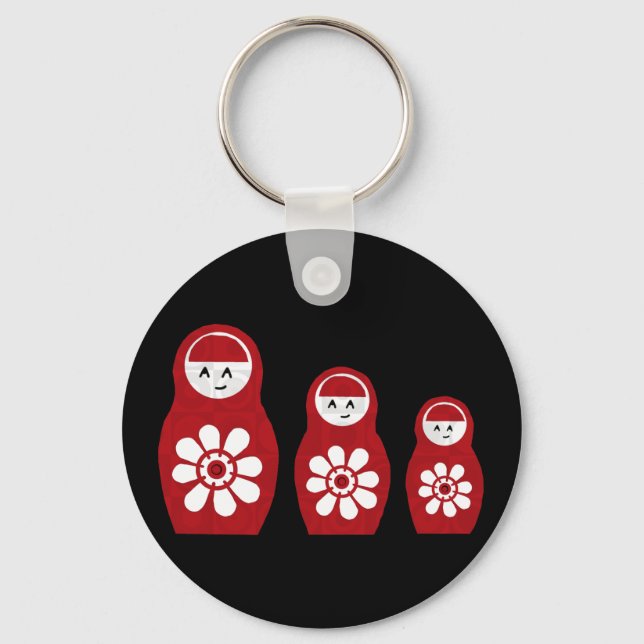 Chaveiro Riyah-Li Design Nesting Doll Three (Frente)