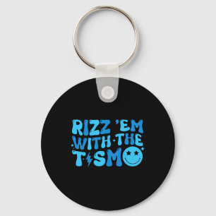 Chaveiro Rizz Em Com O Tism Camisas Divertidas De Conscient