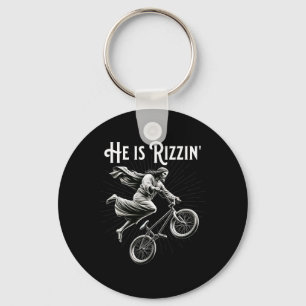 Chaveiro Rizzler Engraçado De Ar Rizz Ele É Rizzie Jesus
