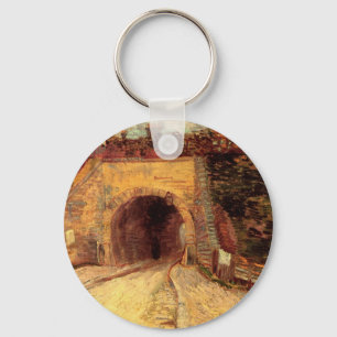 Chaveiro Roadway com Viaduto Subpass por Vincent van Gogh