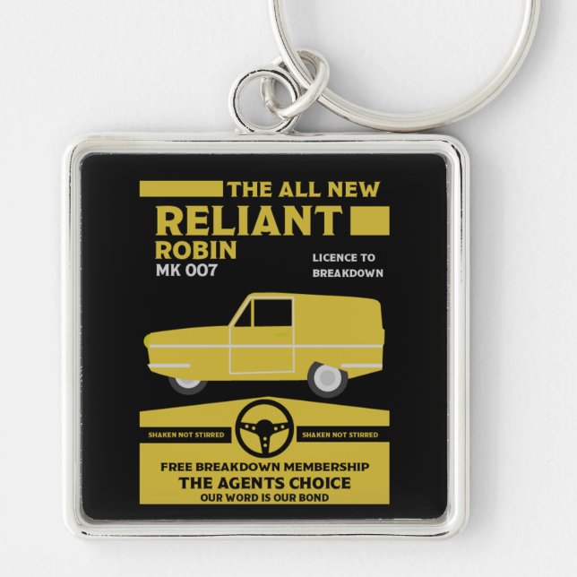 Chaveiro Robin Car Confiável (Frente)