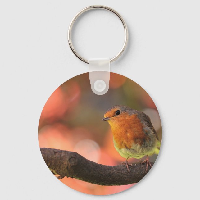 Chaveiro Robin em um galho (Frente)