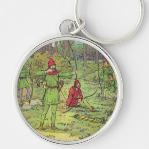 Chaveiro Robin Hood na Floresta 