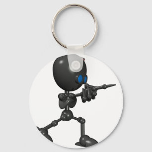 Chaveiro Robô Bionic do menino 3D - dedo atira - original