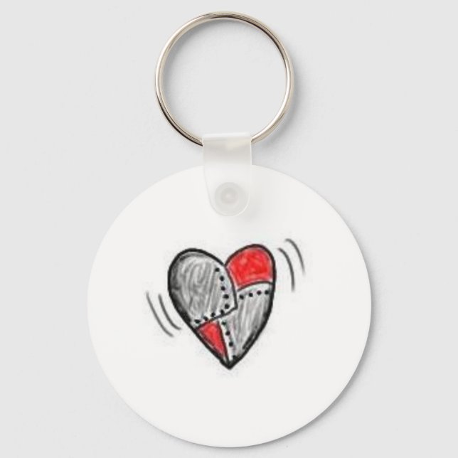 Chaveiro Robo-Heart (Frente)