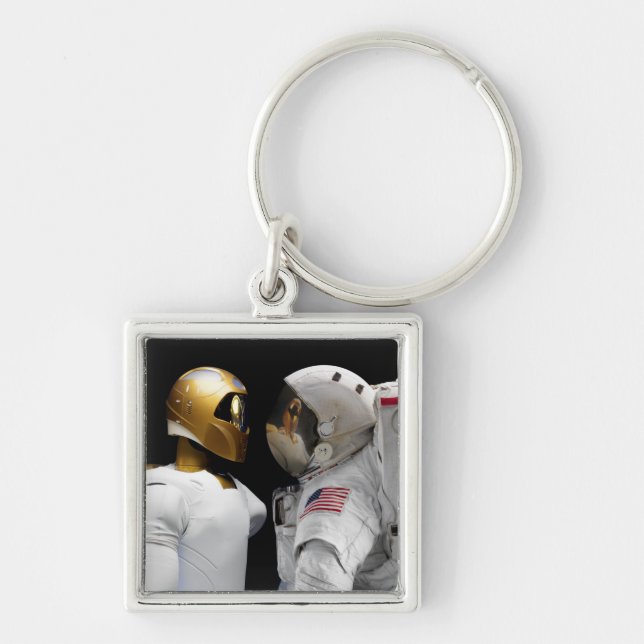 Chaveiro Robonaut 2, um astronauta humanoide destreza 3 (Frente)