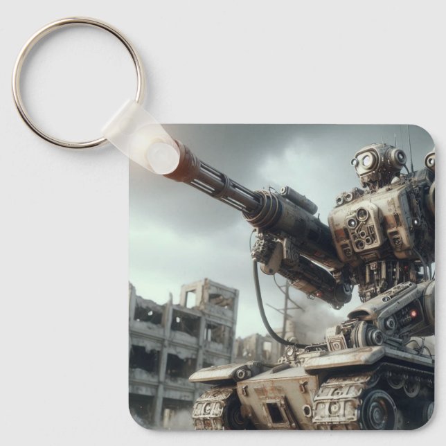 Chaveiro Robot Tank (Frente)