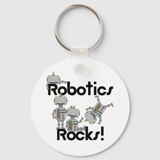 Chaveiro Robotics Rocks (Frente)