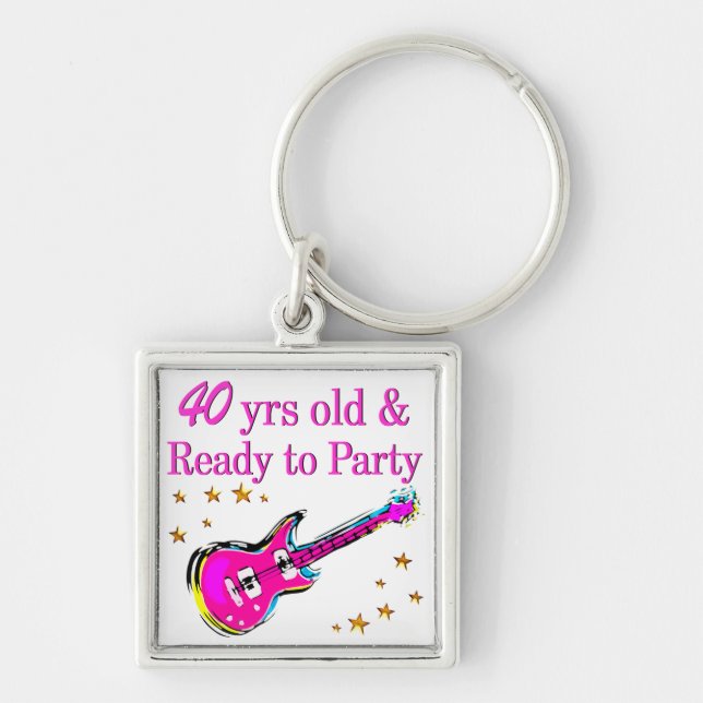 CHAVEIRO ROCA N ROLL 40TH (Frente)