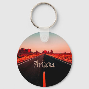Chaveiro Rochas Vermelhas do Deserto de Sunset Arizona