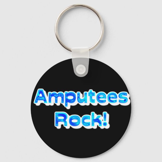 Chaveiro Rock Amputees! (Frente)