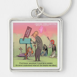 Chaveiro Rock And Roll Fred Funny