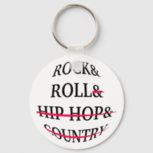 Chaveiro Rock and Roll Text