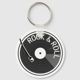 Chaveiro Rock And Roll Vinyl Record