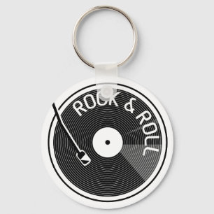 Chaveiro Rock And Roll Vinyl Record