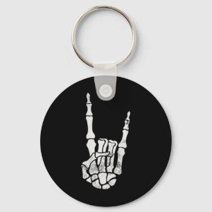 Chaveiro Rock Hand Pocket preguiçoso Halloween Costume Bone
