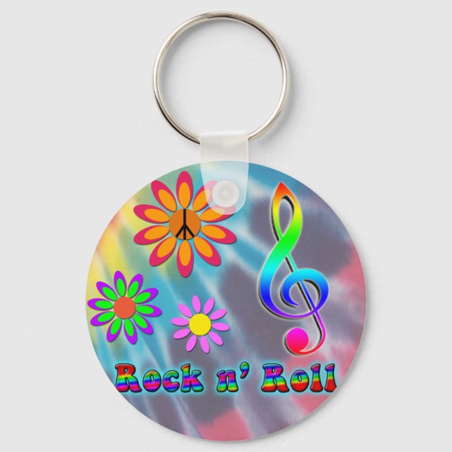 Chaveiro Rock n' Roll (Frente)