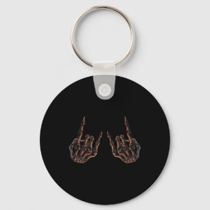 Chaveiro Rock On Rock Star Buddy Concert - Halloween Skelet