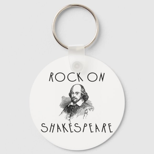 Chaveiro Rock On Shakespeare (Frente)