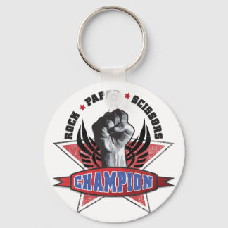 Chaveiro Rock, Papel, Tesoura Champion