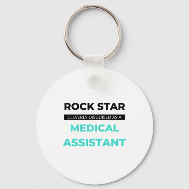 Chaveiro Rock Star Claramente Disfarçado Como Médico 2 (Frente)