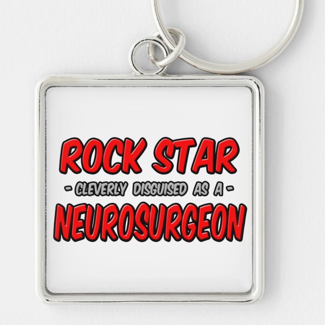 Chaveiro Rock Star... Neurocirurgião (Frente)