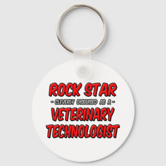 Chaveiro Rock Star .. Veterinary Technologist