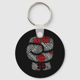 Chaveiro Rock Steady Boxing Glove Parkinsons