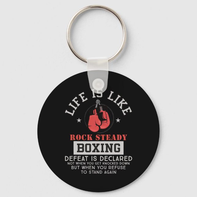 Chaveiro Rock Steady Boxing Parkinson 2 (Frente)