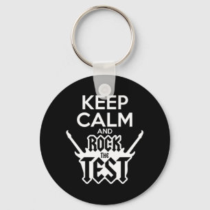 Chaveiro Rock The Test Day Teacher Testing State Ideo Schoo