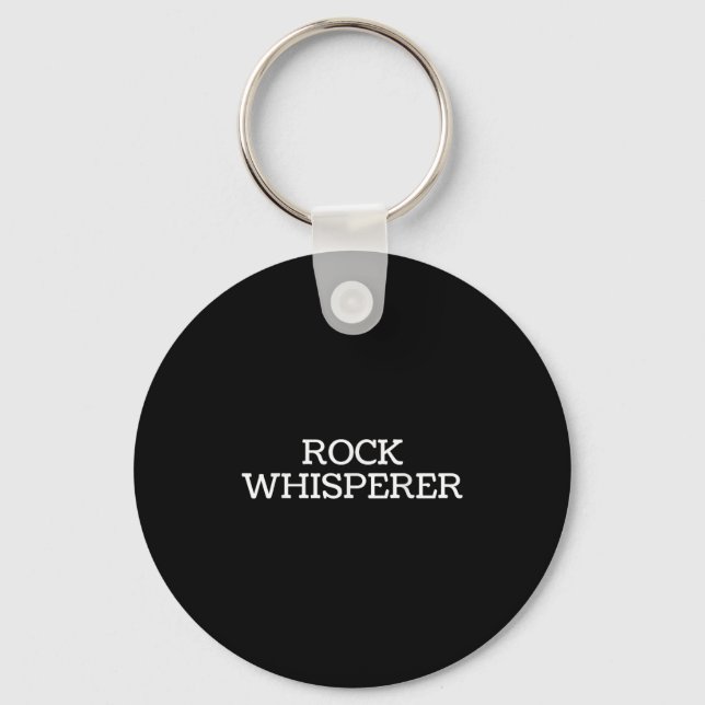 Chaveiro Rock Whisperer - Funny Geologist Stone Rock Collec (Frente)