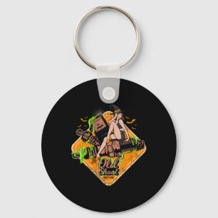 Chaveiro Rockabilly Pin-up Girl Witch Rock Halloween