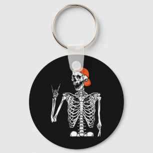 Chaveiro Rocker Skeleton Rocha Sobre O Dia Das Bruxas