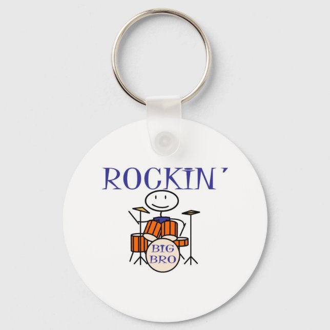 Chaveiro rockin big bro (Frente)