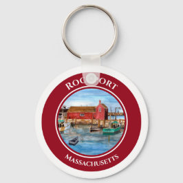 Chaveiro Rockport Harbour Massachusetts New England Paintin