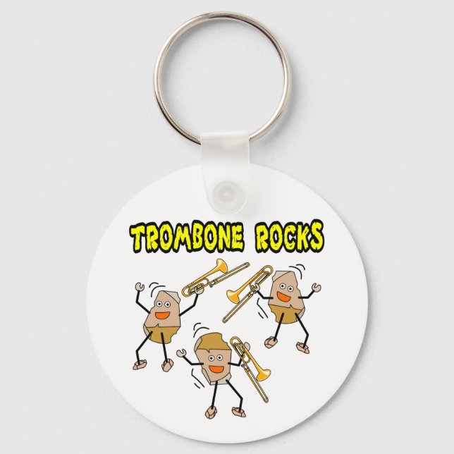 Chaveiro Rocks Trombone (Frente)