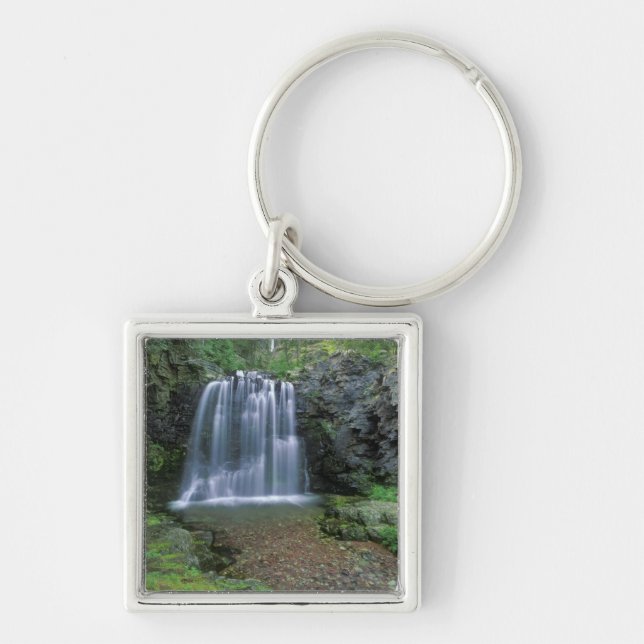 Chaveiro Rockwell Falls no vale Two Medicine de (Frente)