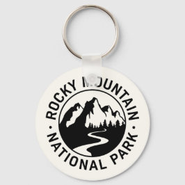 Chaveiro Rocky Mountain National Park Emblem