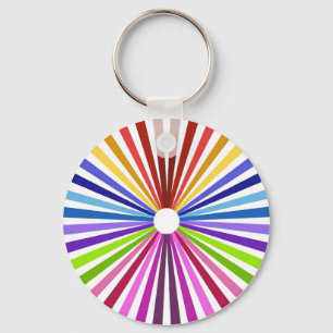 Chaveiro Roda do arco-íris