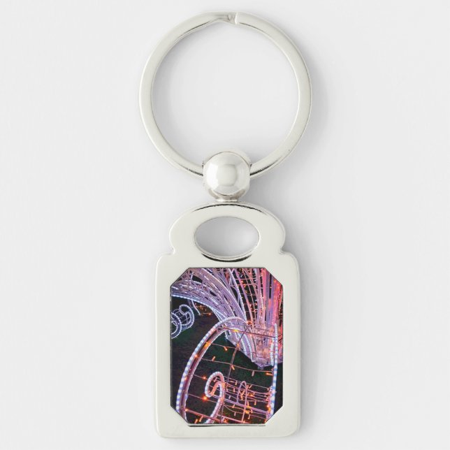 Chaveiro Rodovalho rosa (Frente)