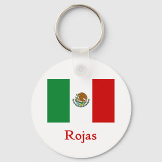 Chaveiro Rojas Mexicano Flag