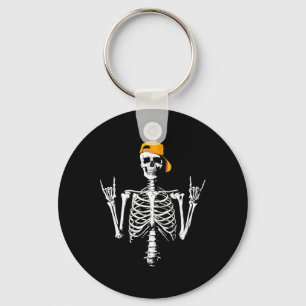 Chaveiro Roker Skeleton Boné Skater Legal Halloween Punk Ro