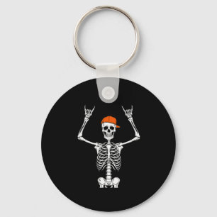 Chaveiro Roker Skeleton Boné Skater Legal Halloween Punk Ro