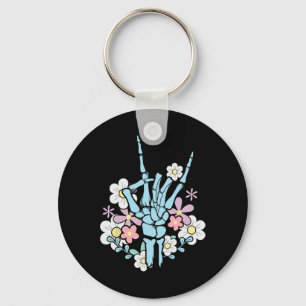 Chaveiro Roker Skeleton Boné Skater Legal Halloween Punk Ro