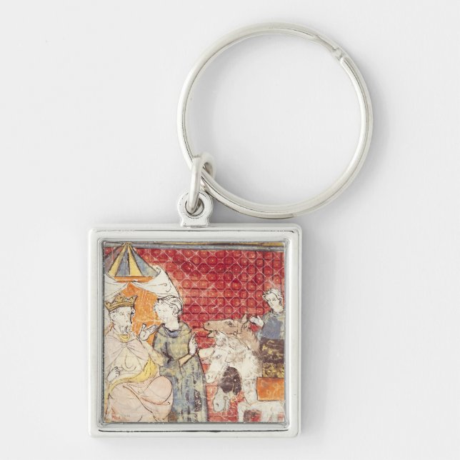 Chaveiro Roland que oferece o adeus a Charlemagne (Frente)