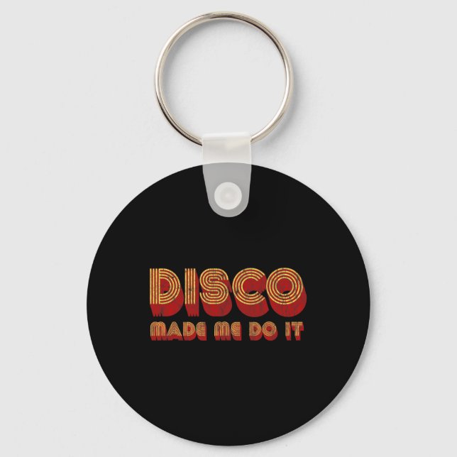 Chaveiro Roller Disco Outfit Retro 70s Costume Para Mulhere (Frente)