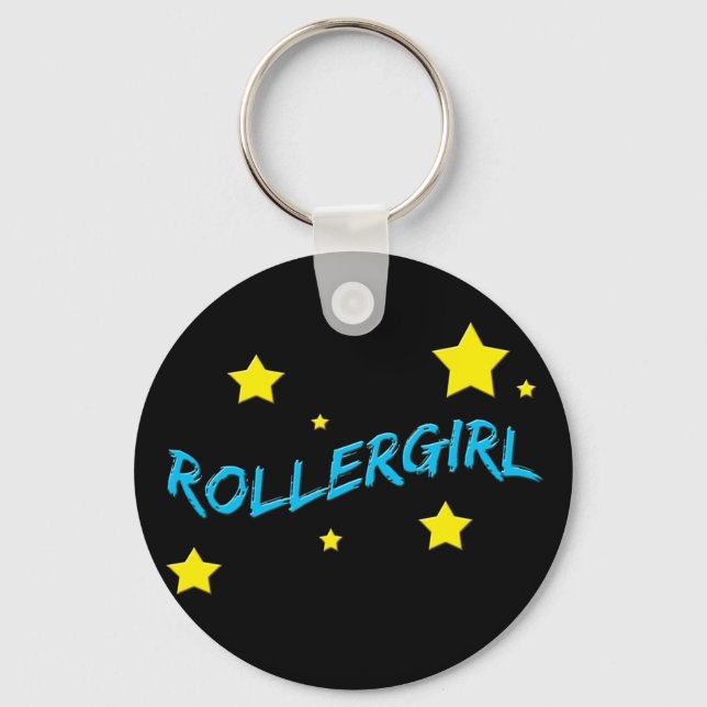 Chaveiro Rollergirl (Frente)