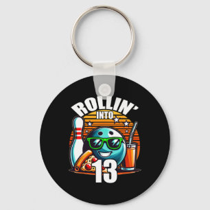 Chaveiro Rollin para 13 13 Boliche Birthda